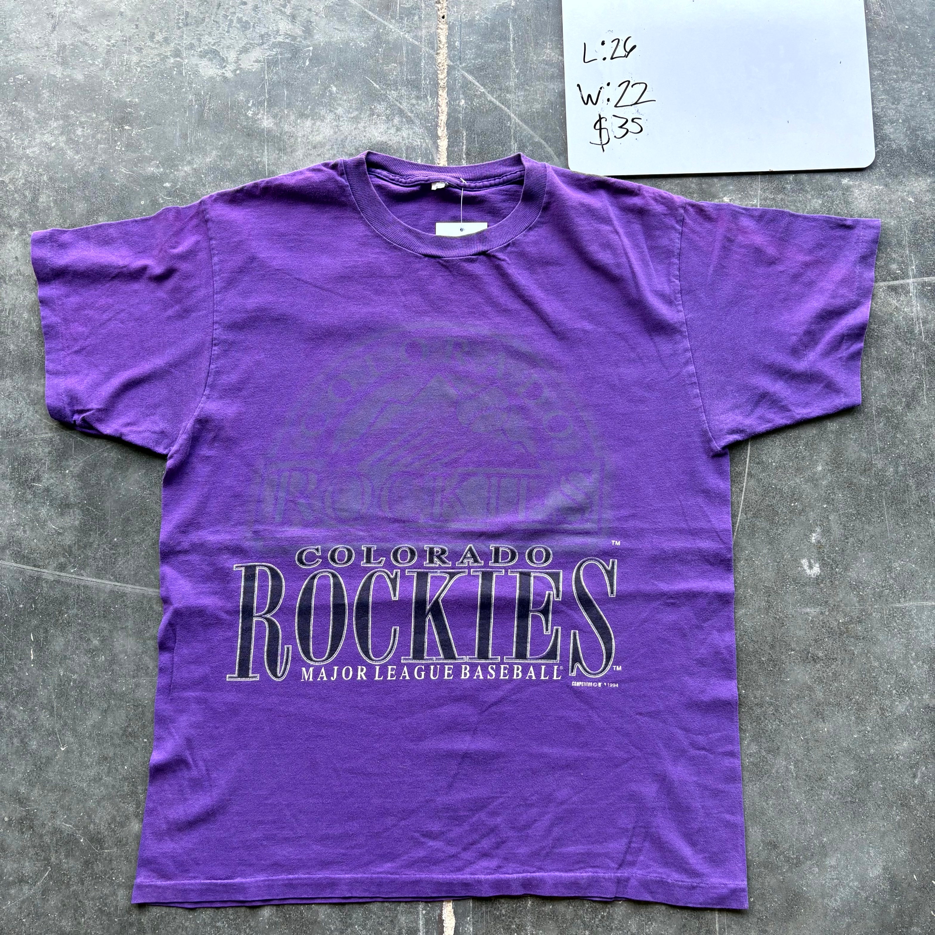 1990s Colorado Rockies MLB Graphic Tee (L)