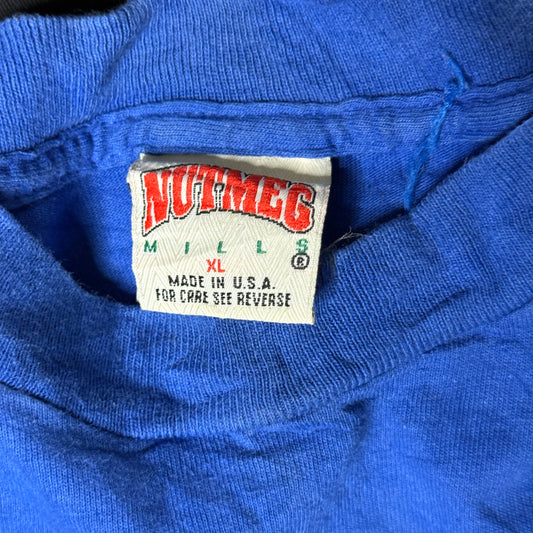 1990s Nutmeg Mills Texas Rangers Graphic Tee (XL)