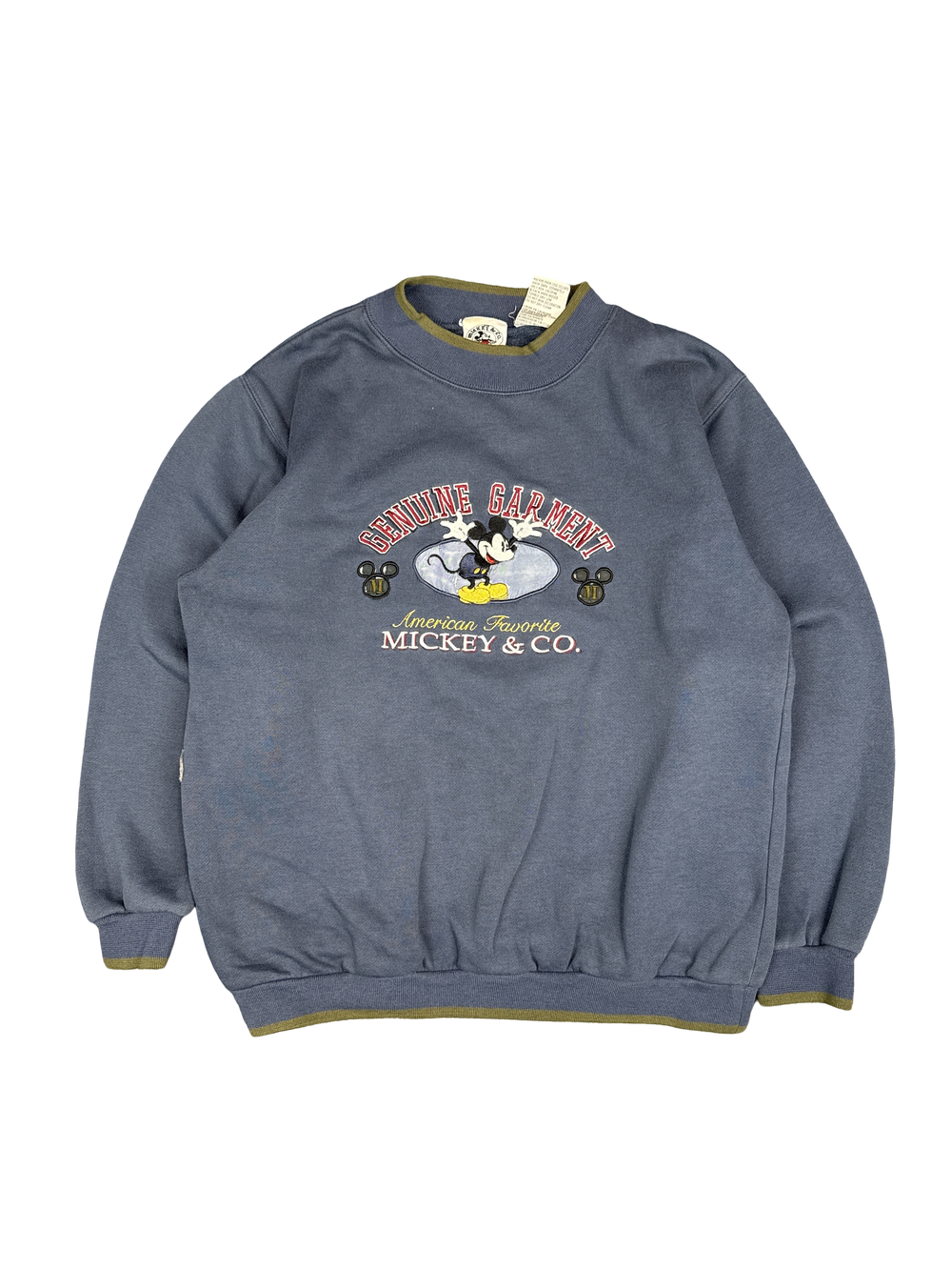 1990s Mickey & Co. Genuine Garment Sweatshirt (M)