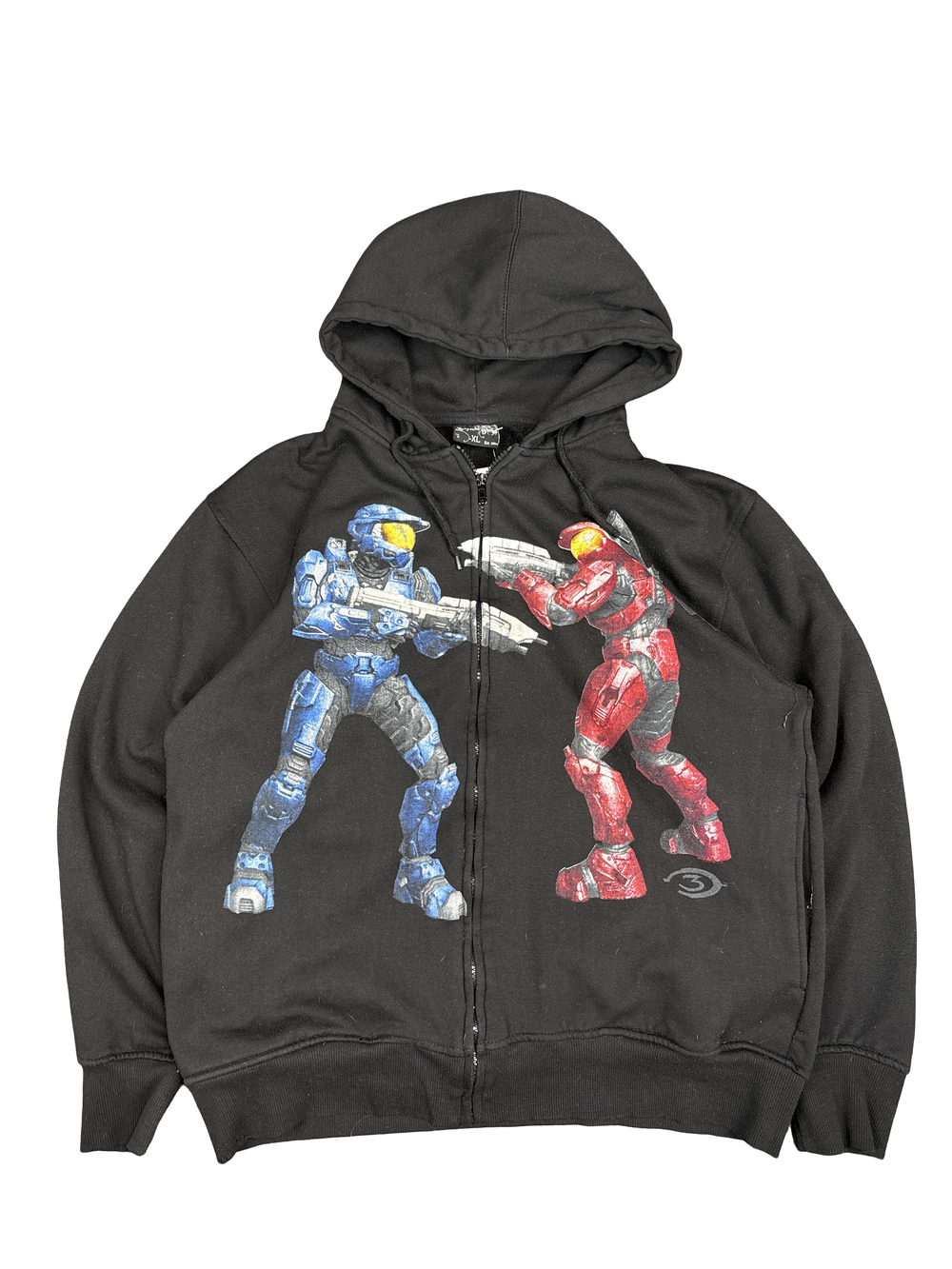 2000s Halo Spartan Battle Zip Hoodie (XL)