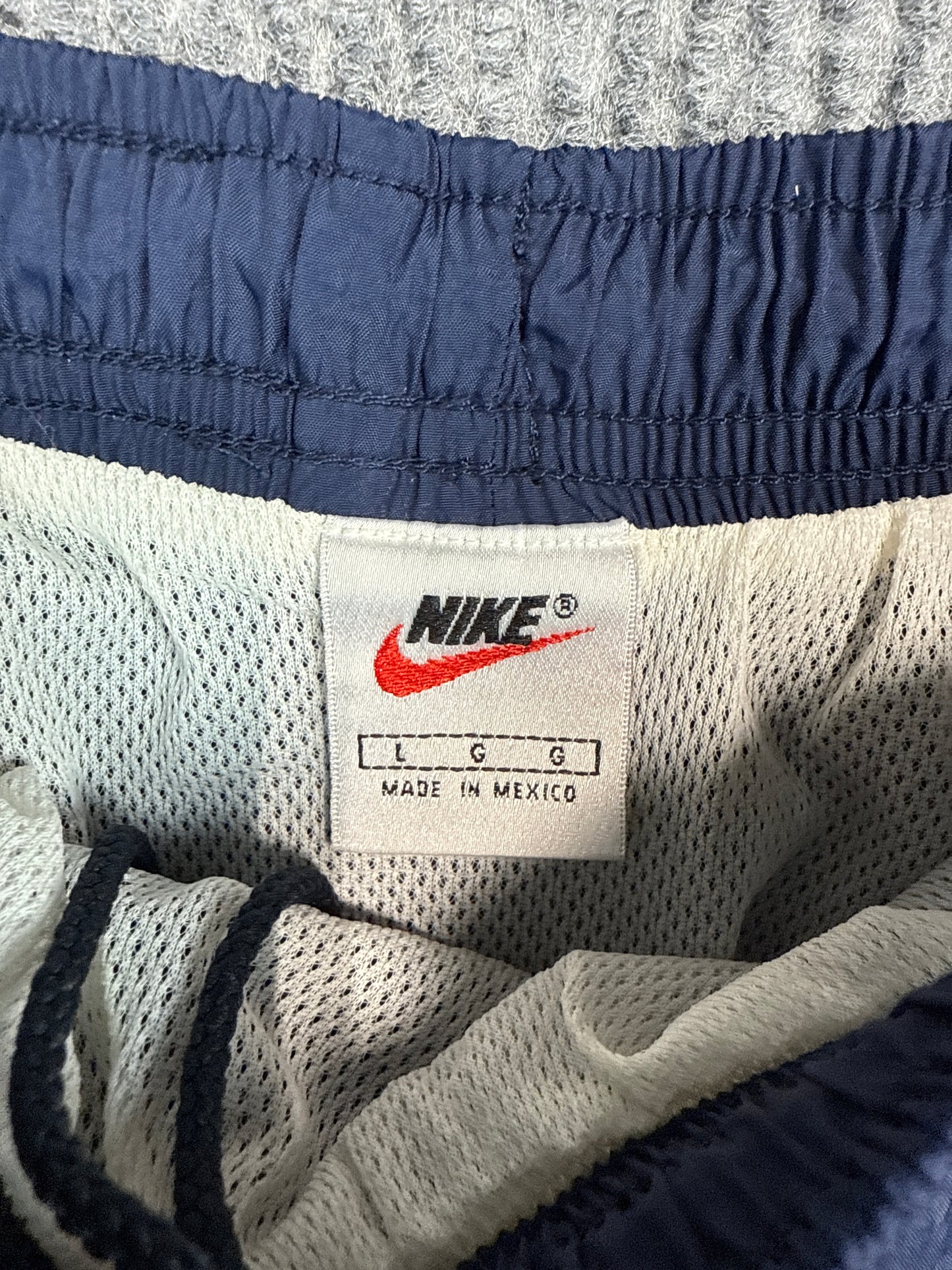 Nike Navy Windbreaker Shorts (L)