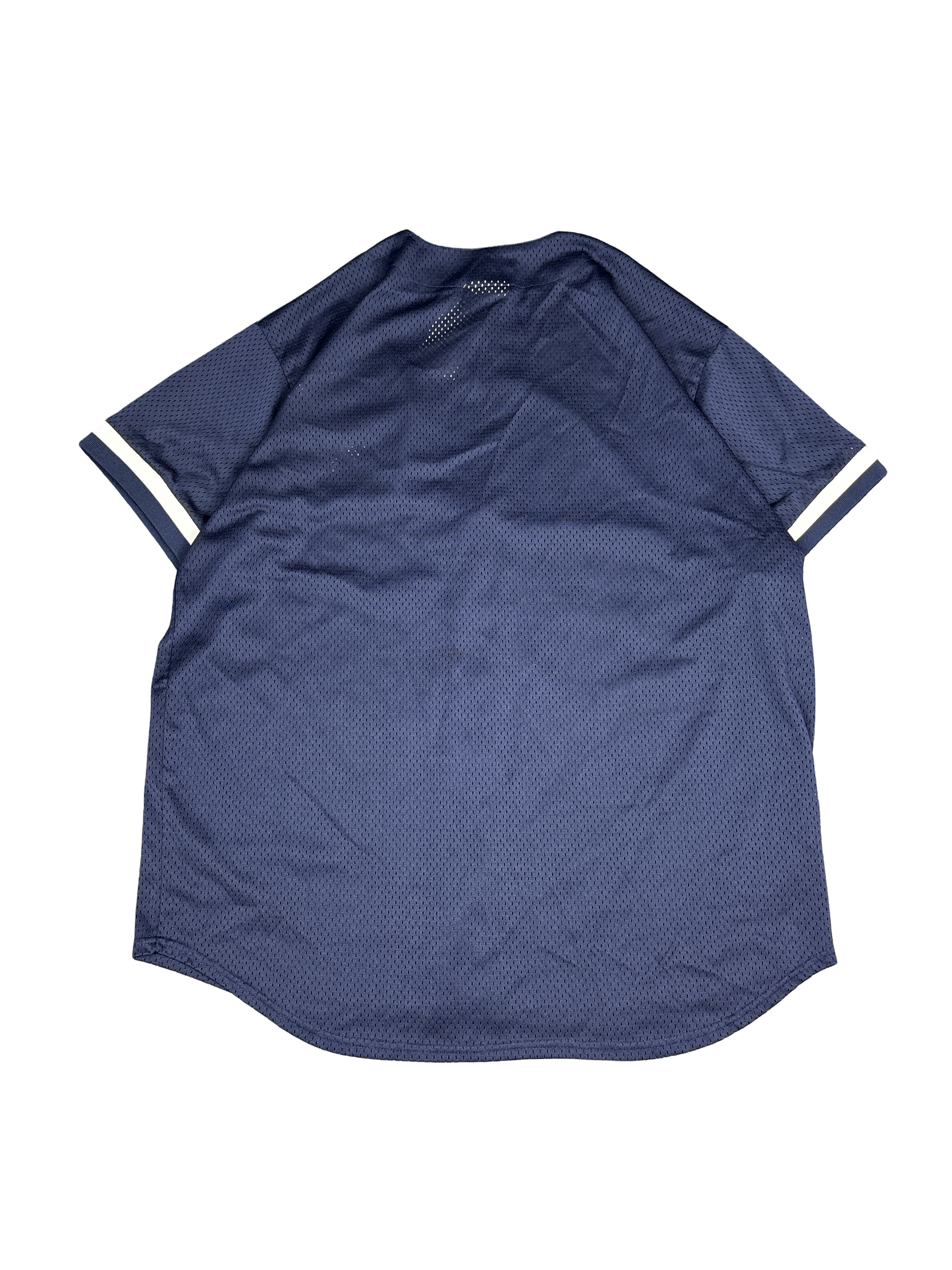 1990s Majestic New York Yankees Mesh Baseball Jersey (2XL)