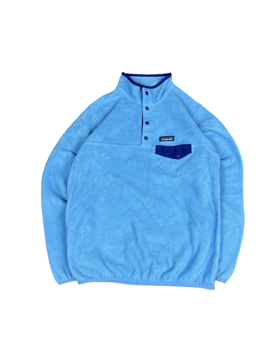 Patagonia Synchilla Blue Fleece Pullover (M)