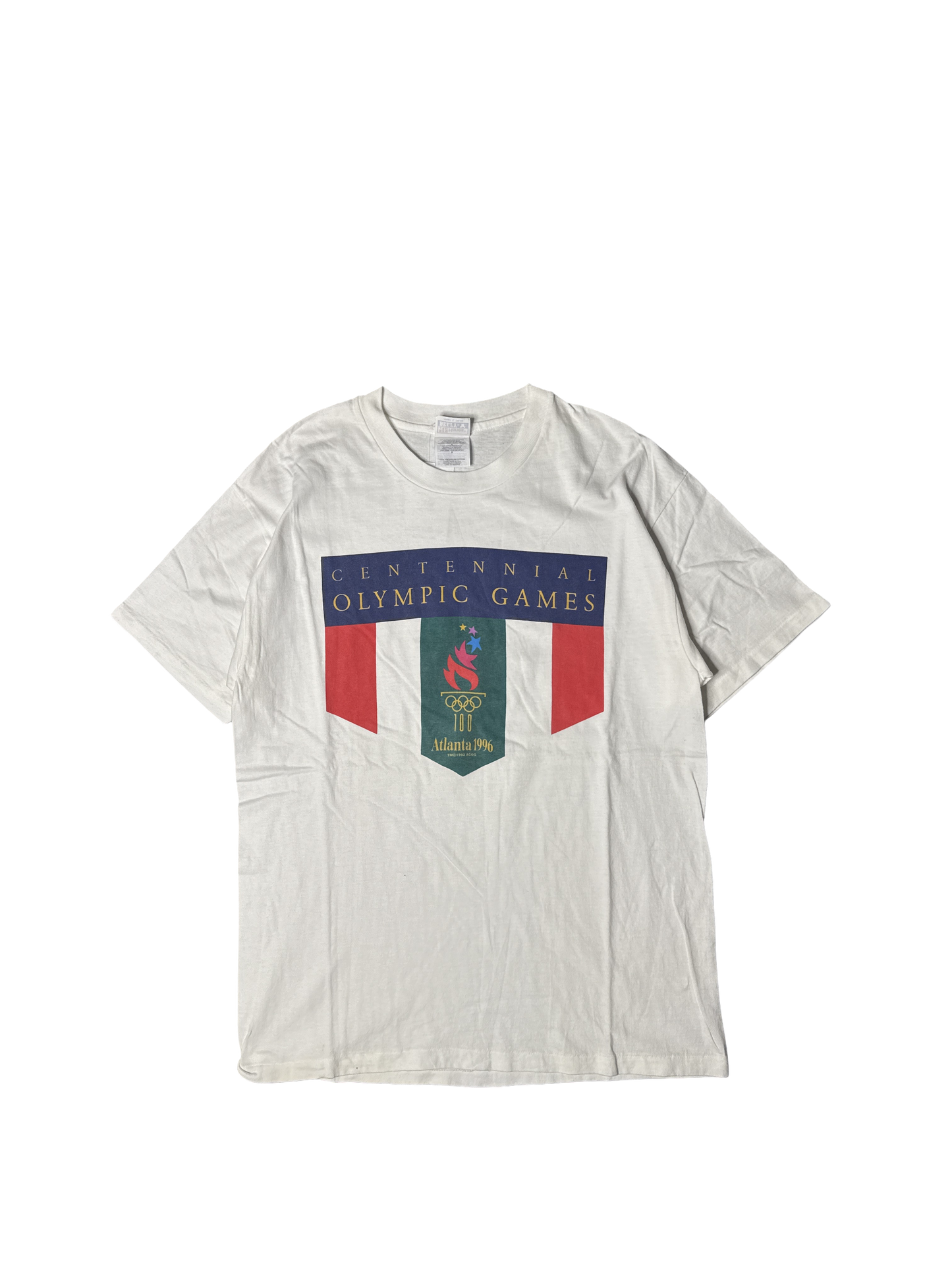 1996 Atlanta Olympic Games Hanes Graphic Tee (L)