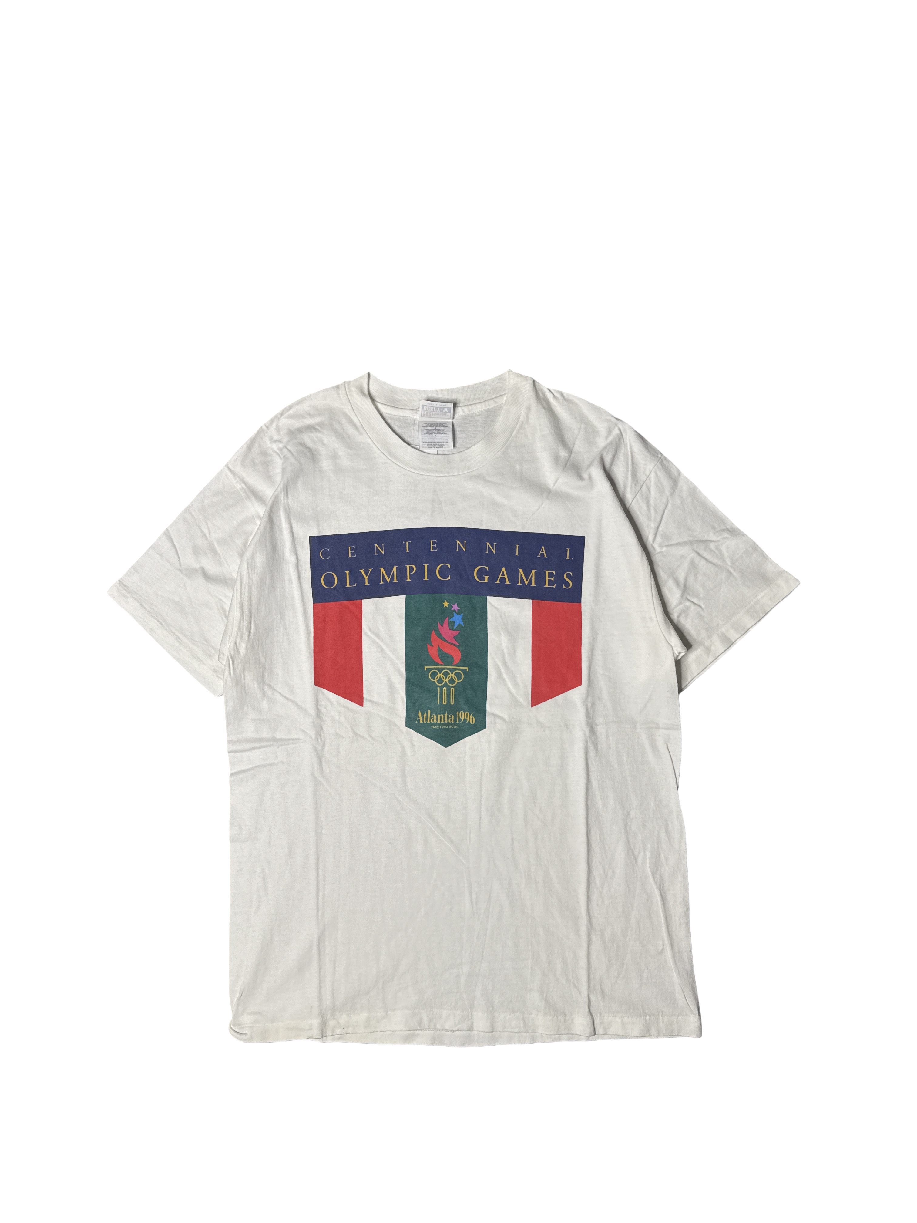1996 Atlanta Olympic Games Hanes Graphic Tee (L)