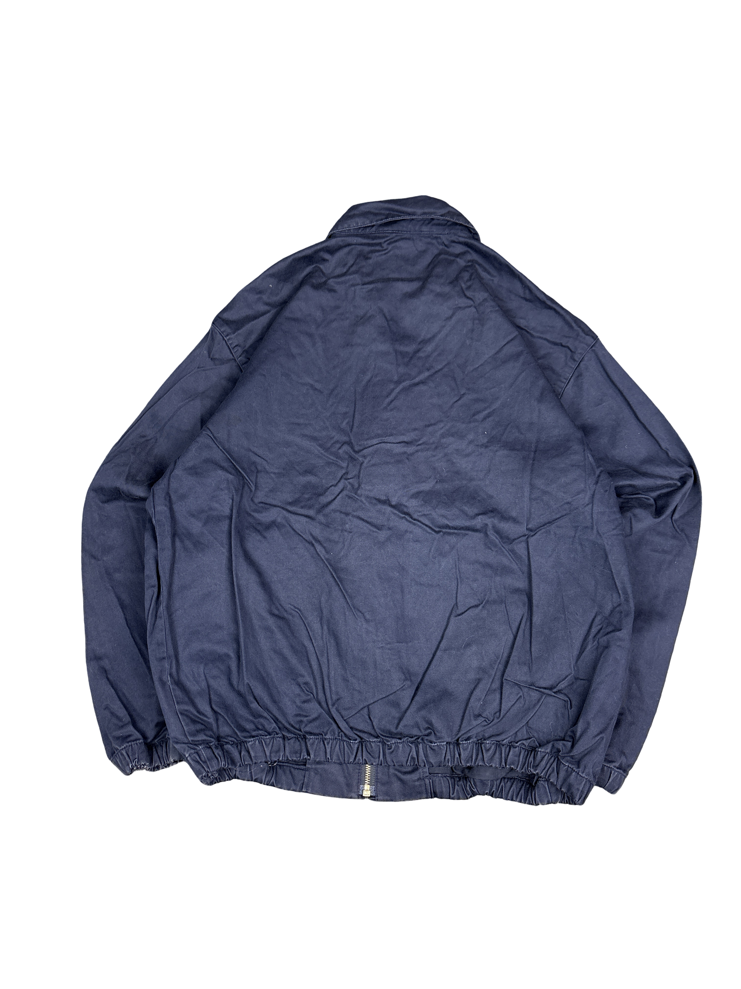 Chaps Ralph Lauren Navy Cotton Zip Jacket (M)