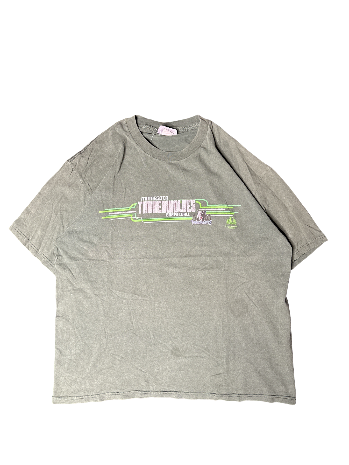 1990s Minnesota Timberwolves Basketball Graphic Tee (XL)