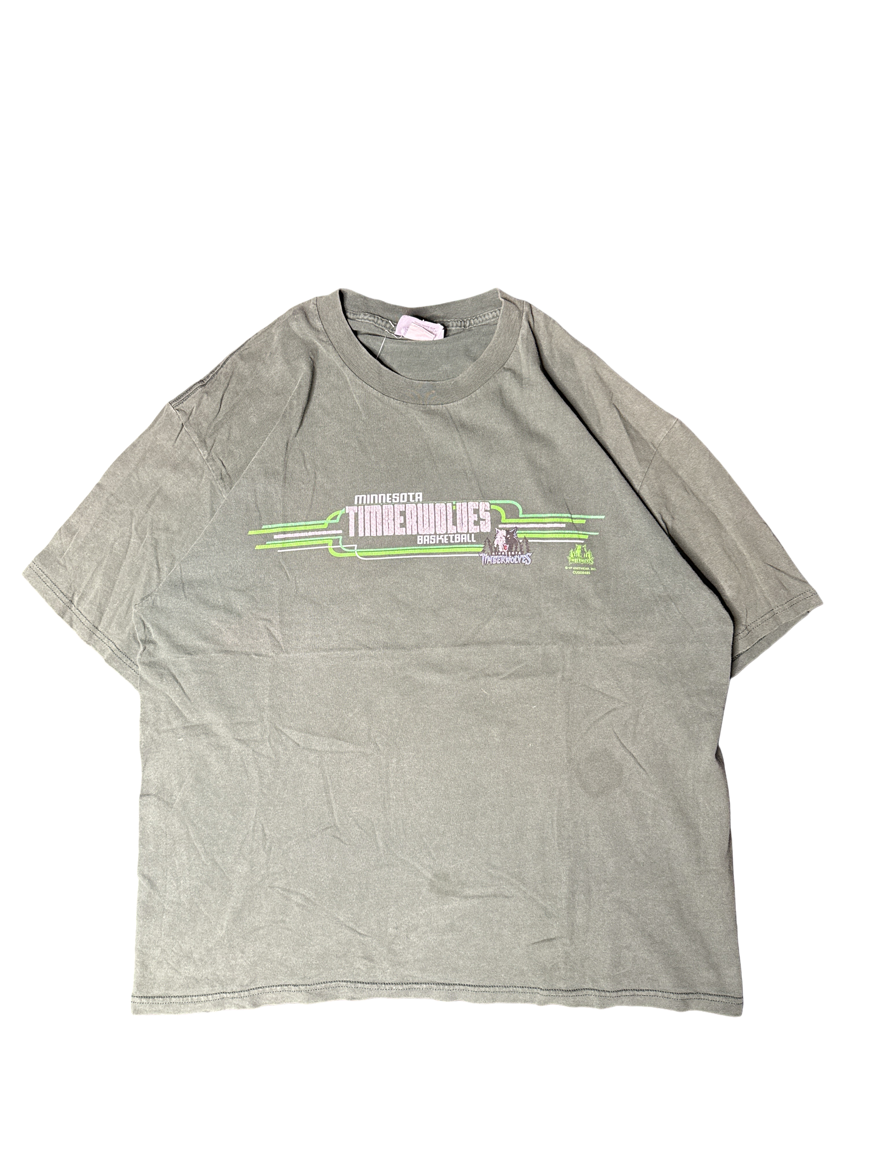 1990s Minnesota Timberwolves Basketball Graphic Tee (XL)