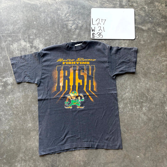 1990s Notre Dame Fighting Irish Graphic Tee (M)