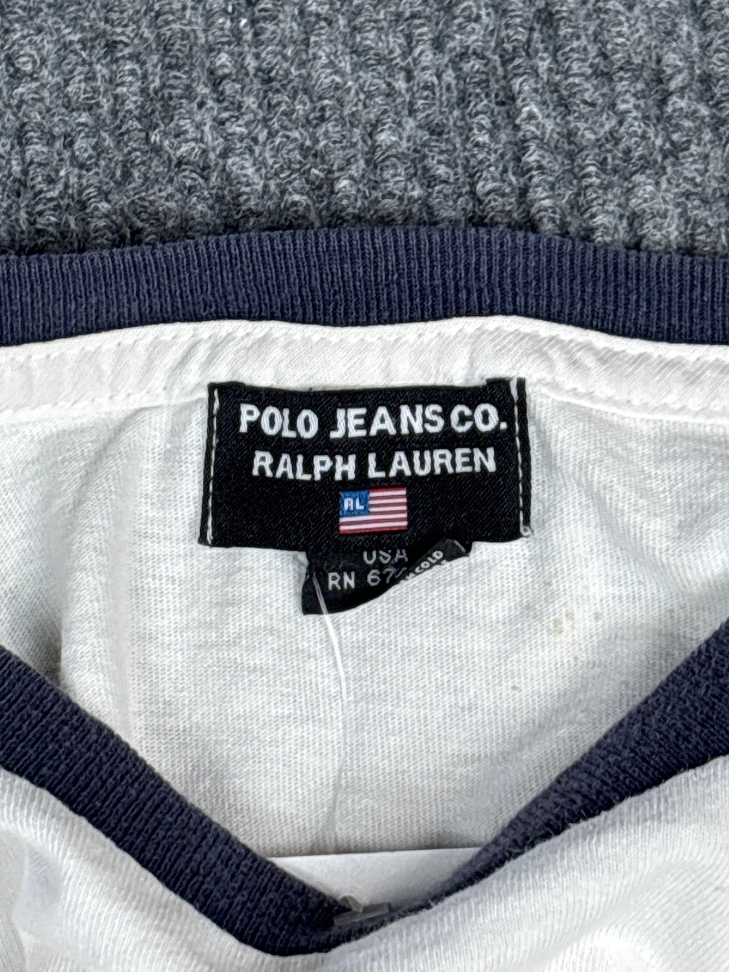 1990s Polo Jeans Co. Ralph Lauren Long Sleeve Tee (2XL)