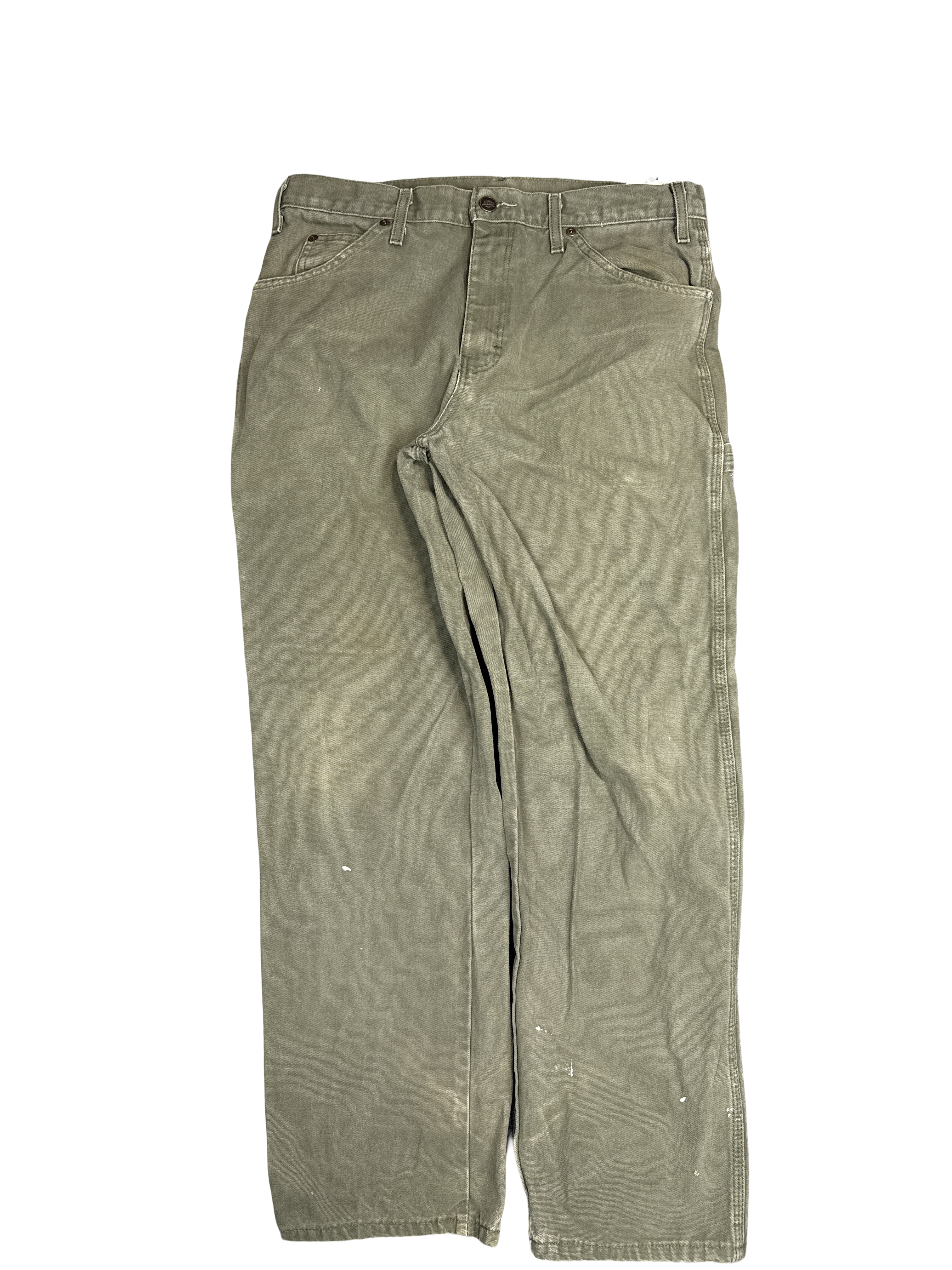 Olive Green Workwear Pants (32x30)
