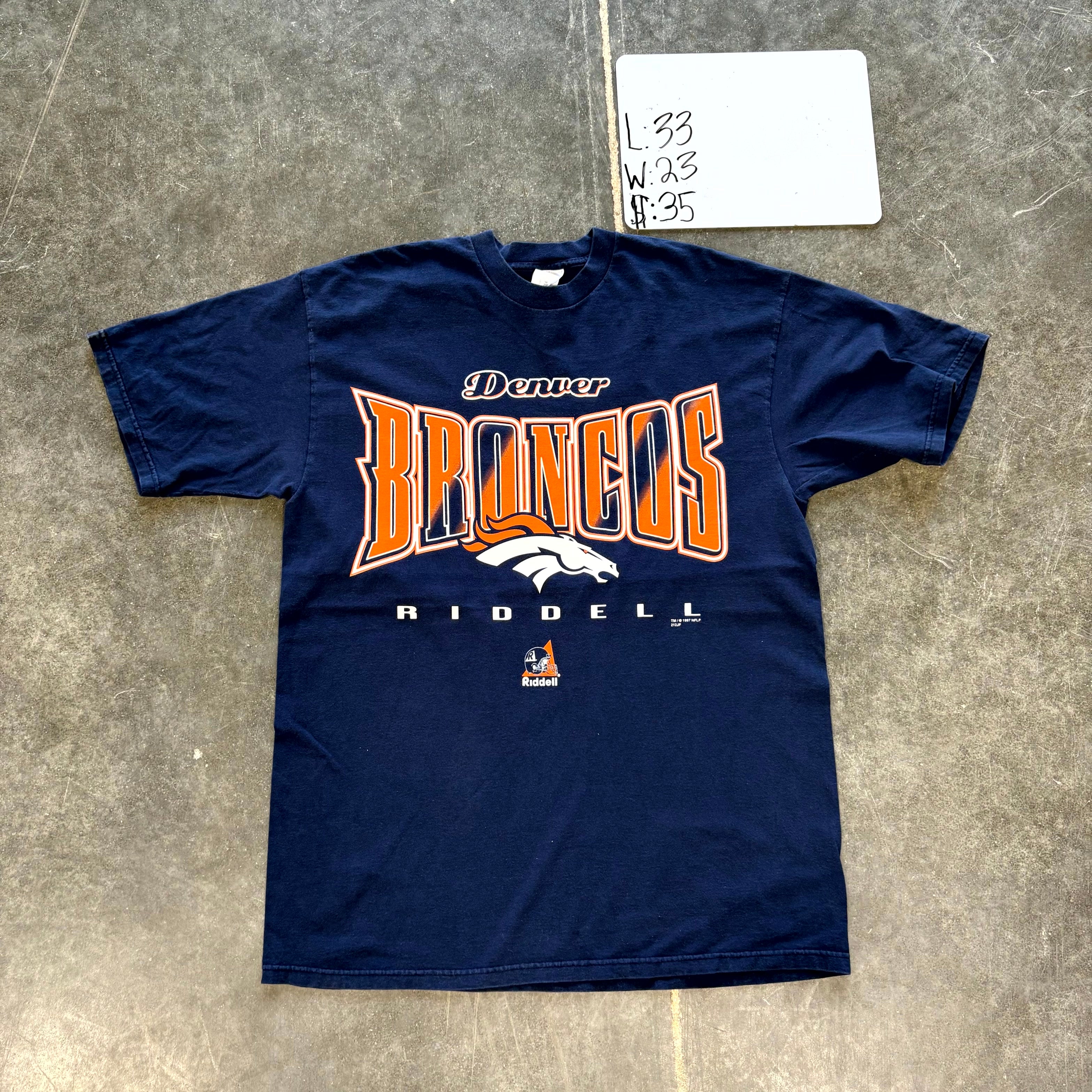1990s Denver Broncos Graphic Tee (XL)