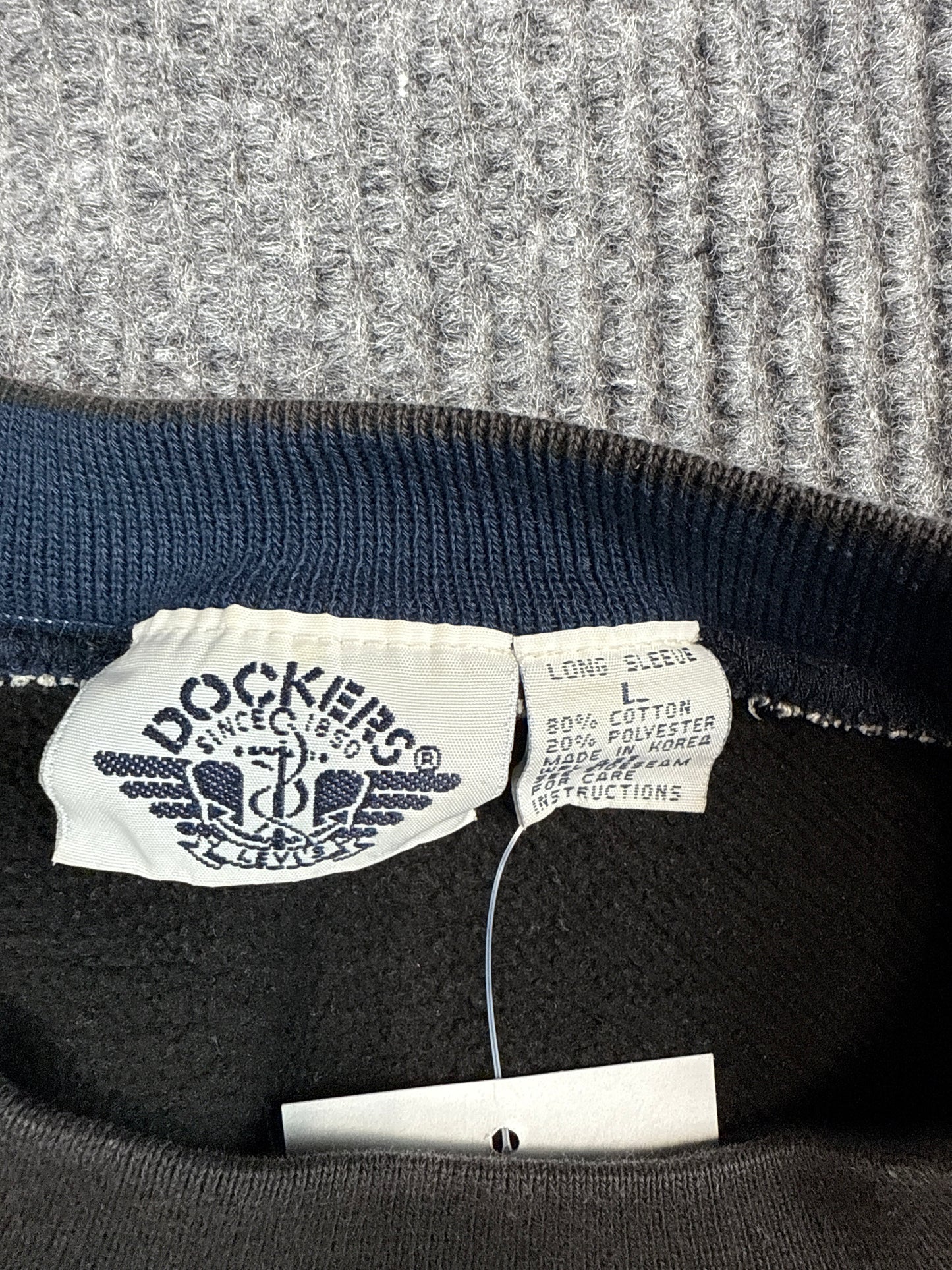 1990s Dockers by Levi's Colorblock Sweatshirt (L)
