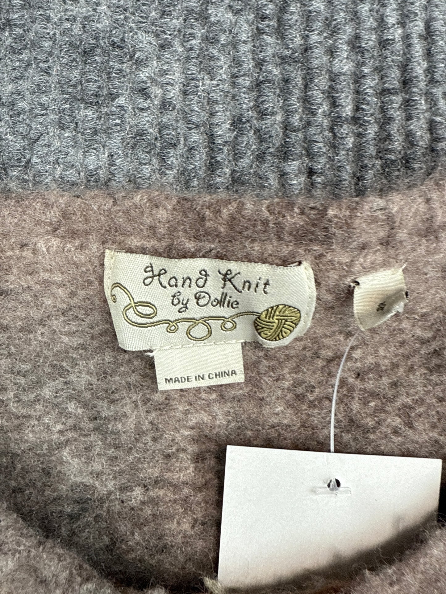 Hand Knit by Ollie Multicolor Wool Sweater (S)