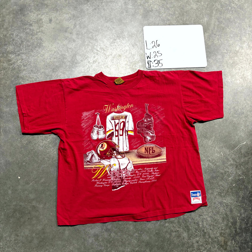 1990s Washington Redskins NFL Graphic Tee (2XL)