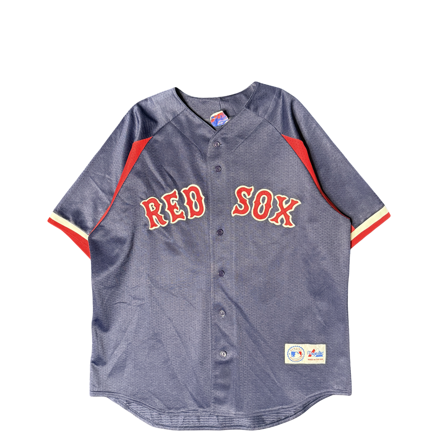 1990s Majestic Boston Red Sox Clemens #21 Jersey (2XL)