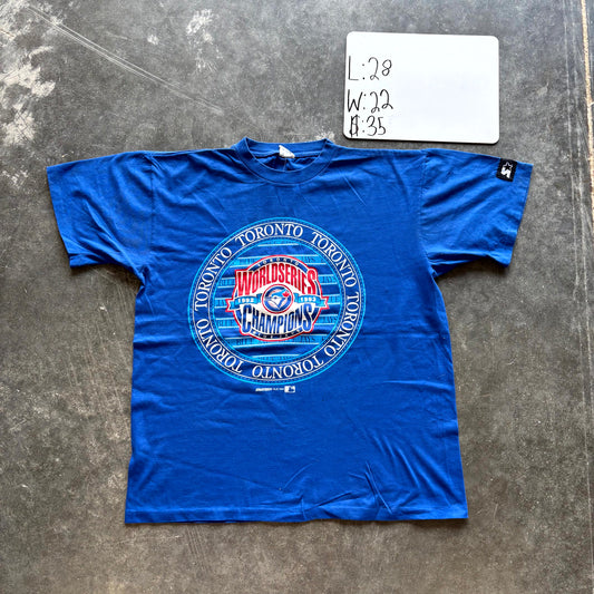1992 Toronto Blue Jays World Series Champions Tee (L)