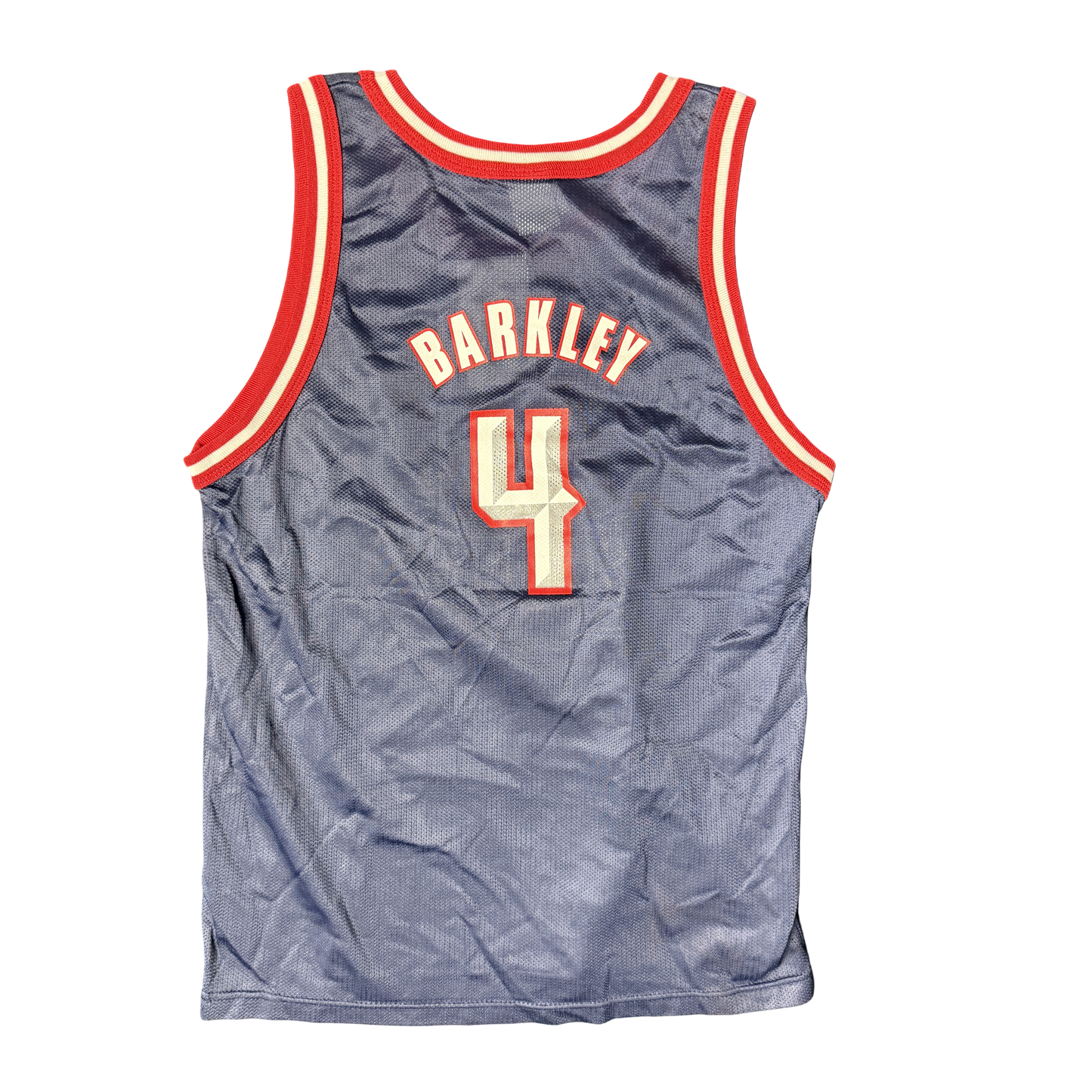 1990s Champion Houston Rockets Barkley #4 Jersey (S)