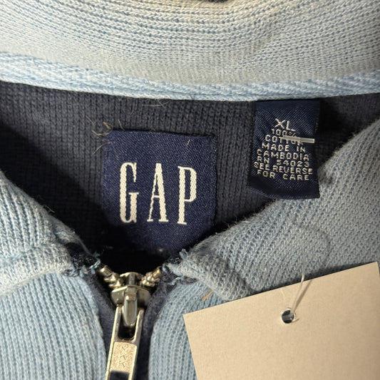 Y2K GAP Half-Zip Pullover (XL)