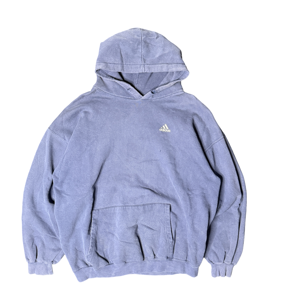 Adidas Blue Pullover Hoodie (XL)