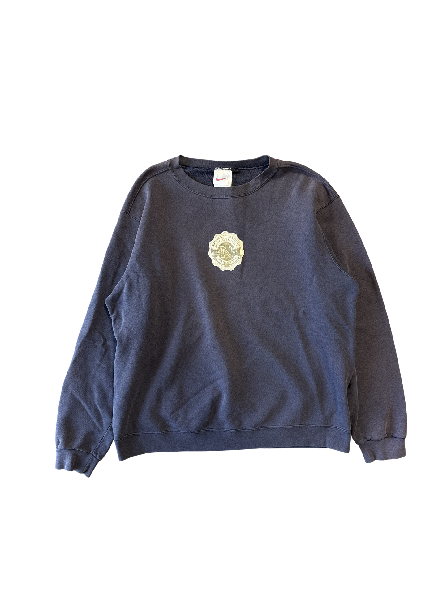 1990s Nike Crest Logo Sweatshirt (L)