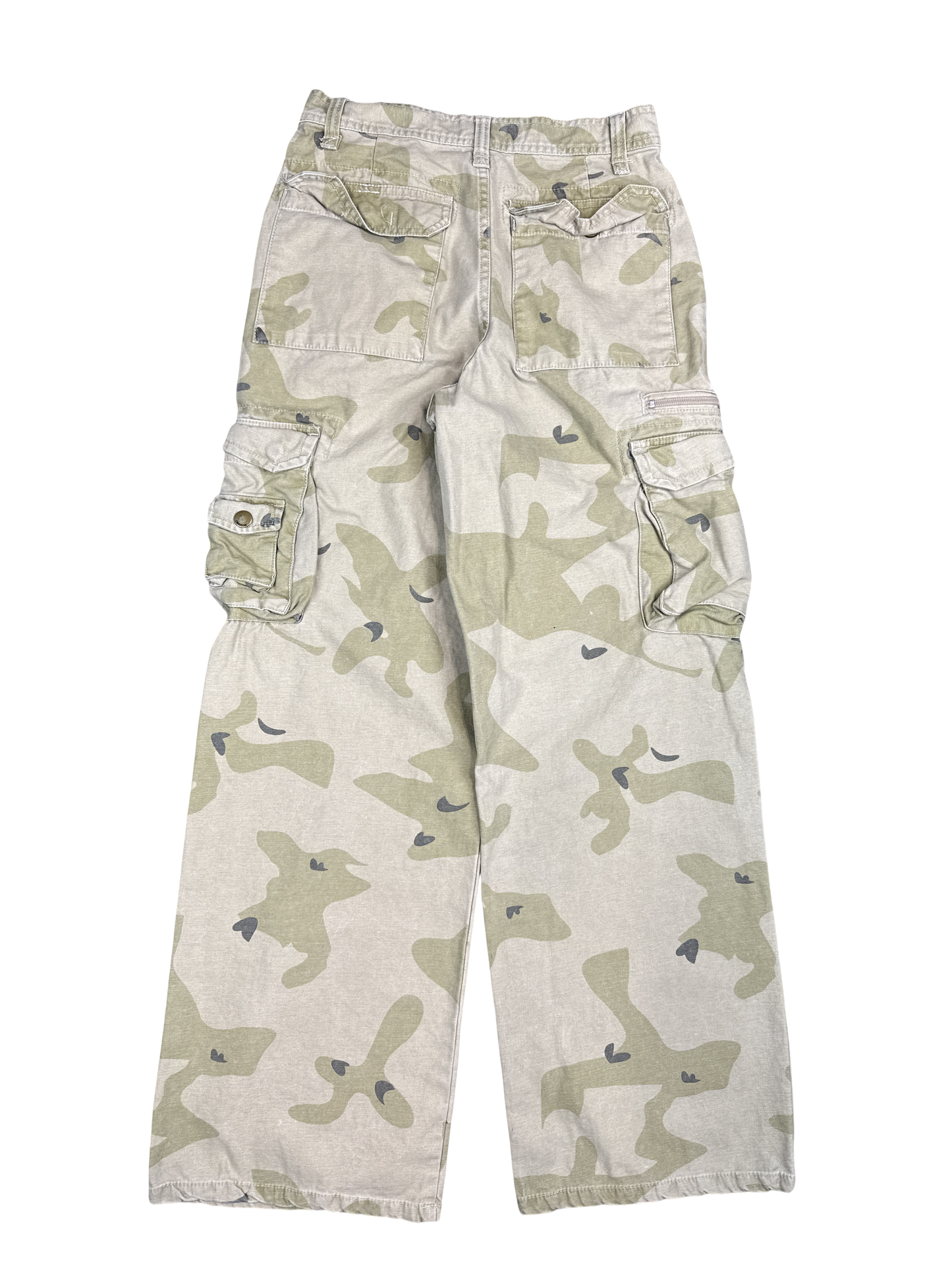Y2K Mossimo Camo Cargo Pants (S)