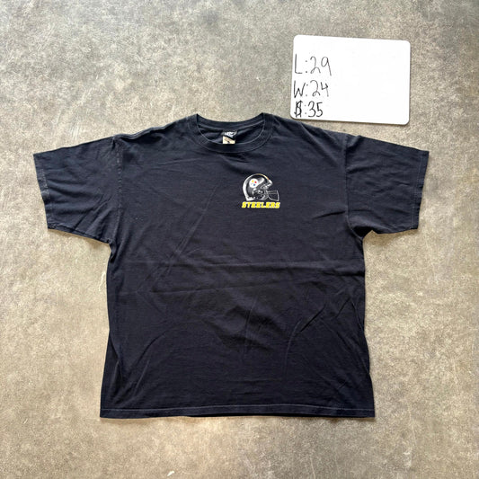 2000s Pittsburgh Steelers NFL Graphic Tee (2XL)