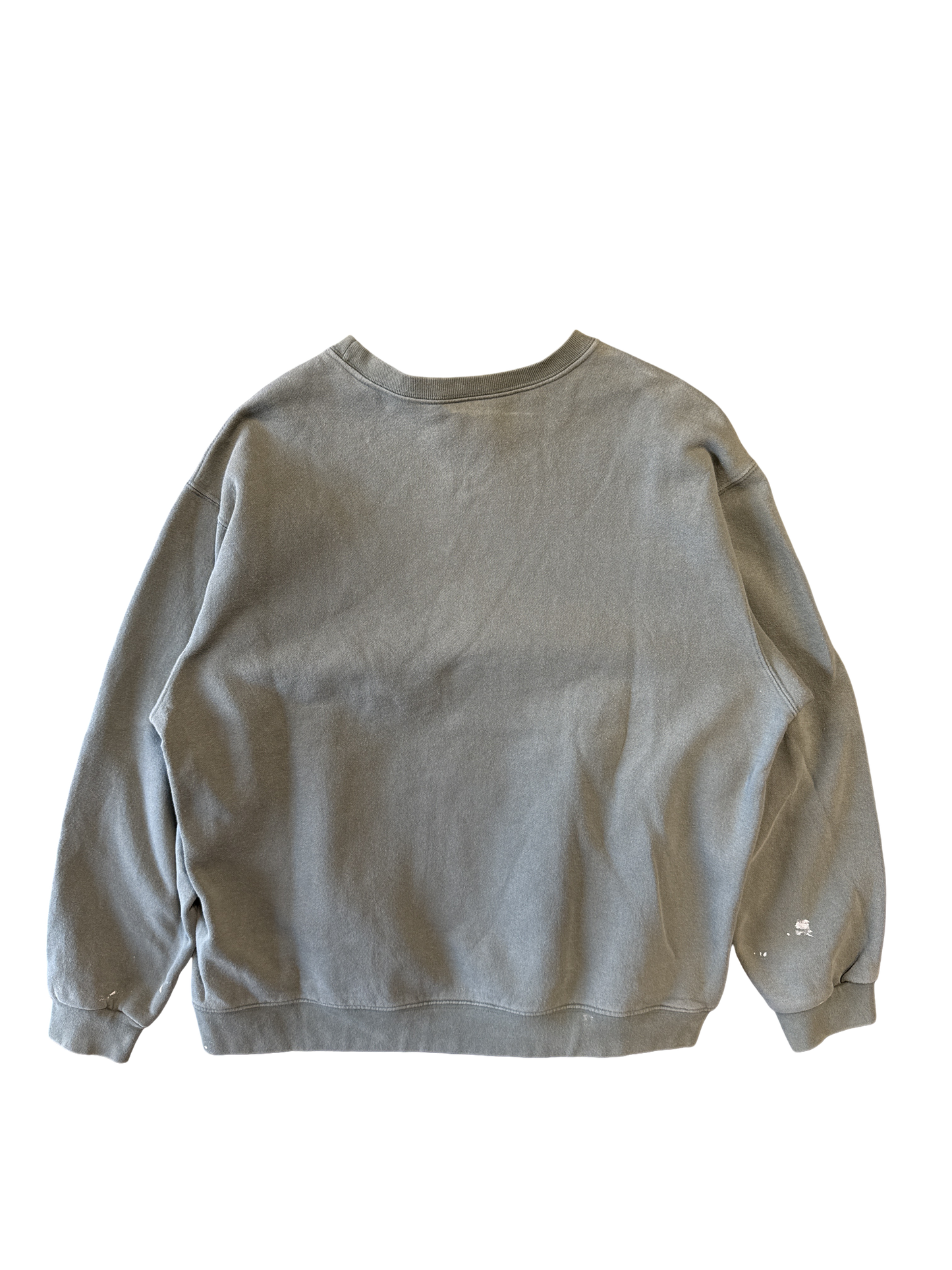 1990s Nike Made in USA Olive Crewneck Sweatshirt (XL)