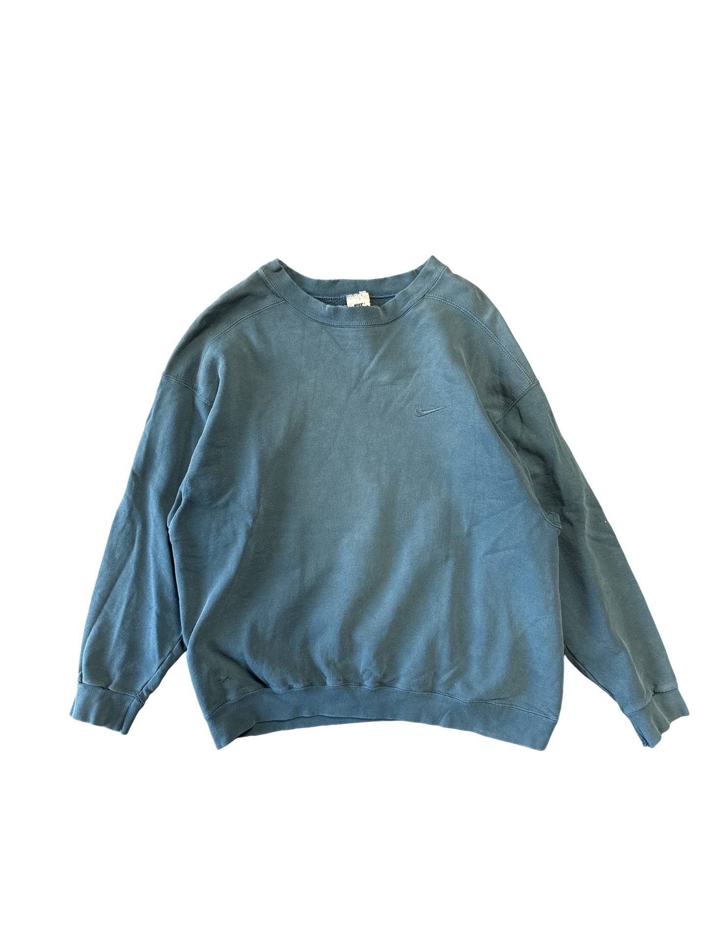 1990s Nike Small Swoosh Crewneck Sweatshirt (L)