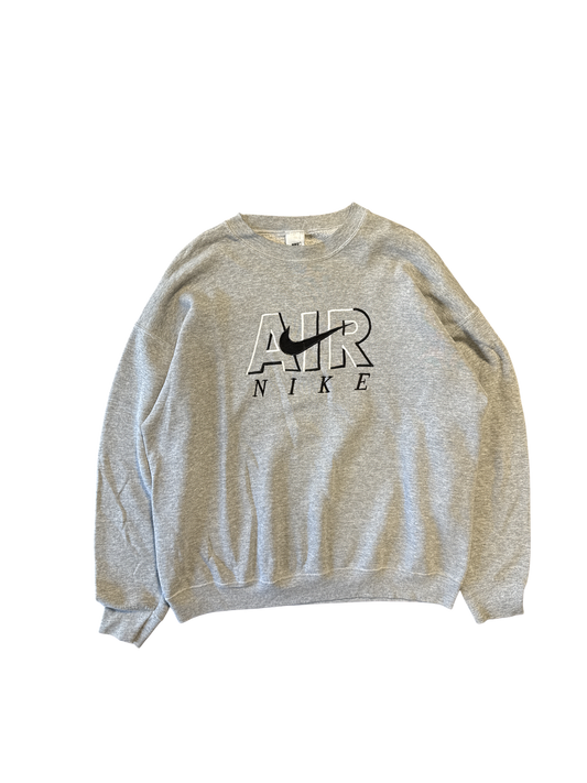 Nike Air Gray Crewneck Sweatshirt (XL)