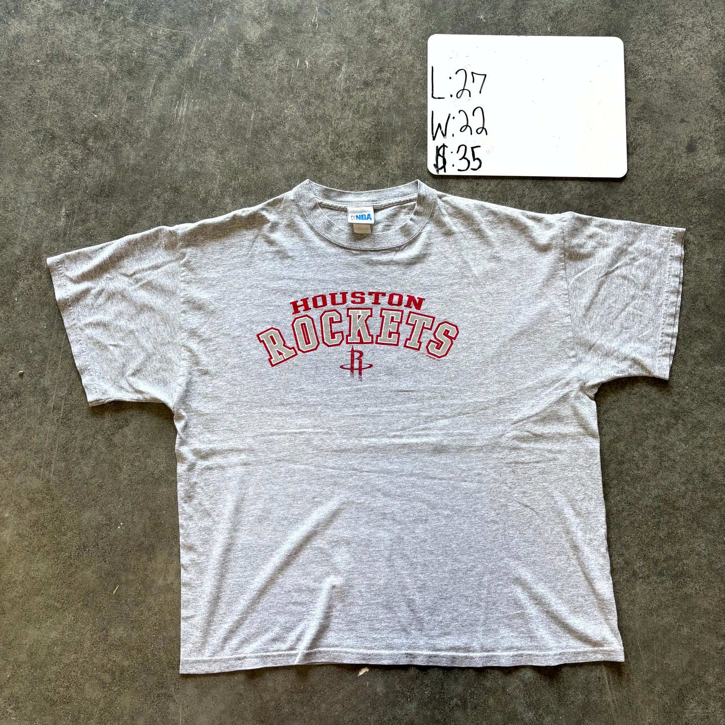 2000s Houston Rockets NBA Graphic Tee (L)