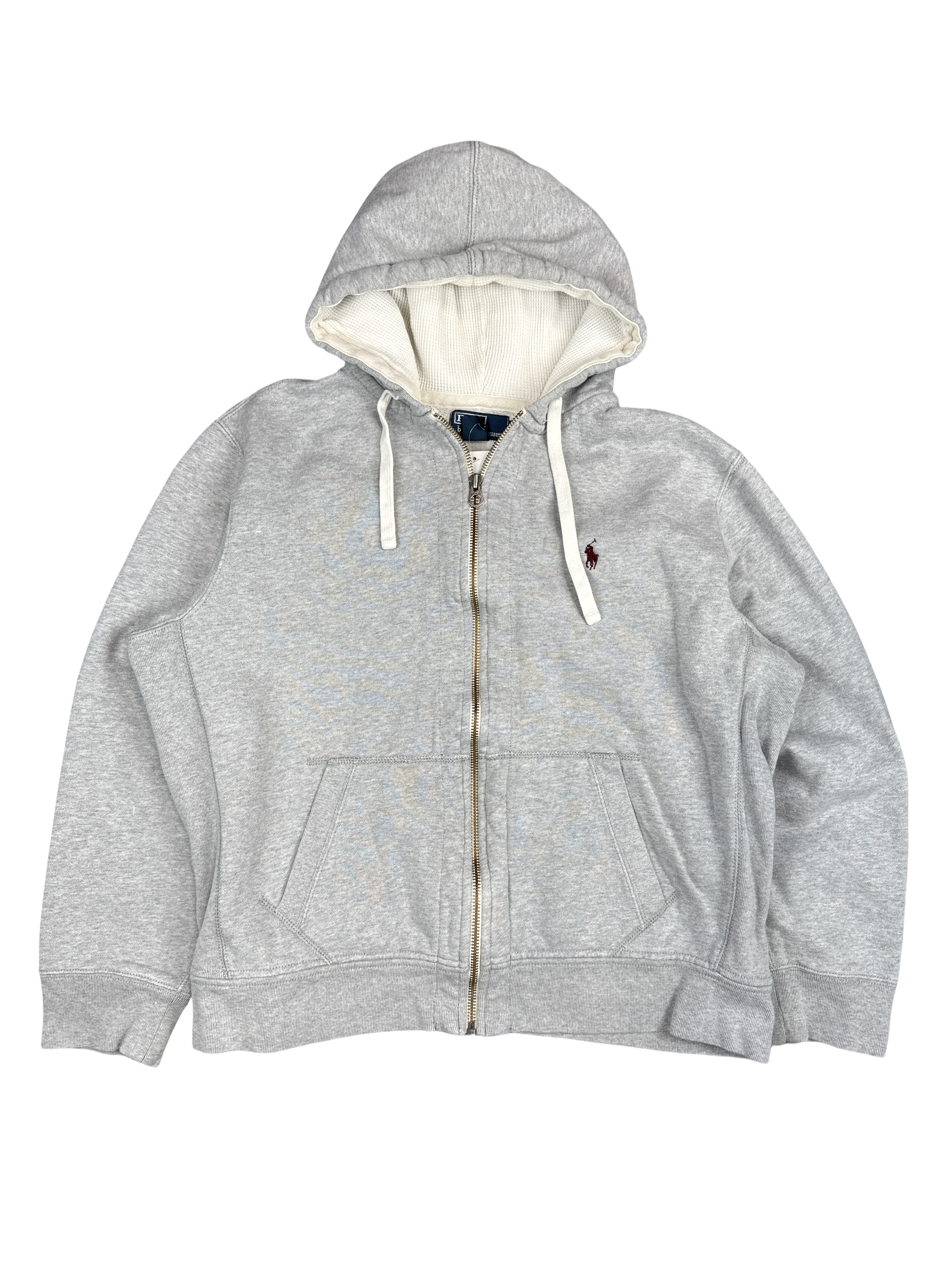 Polo Ralph Lauren Gray Zip Hoodie (XL)