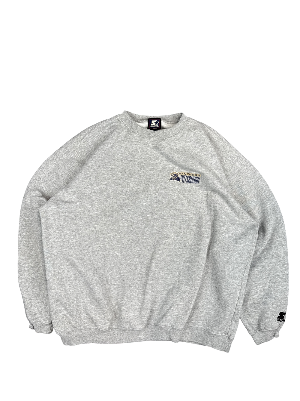 1990s Starter Pittsburgh Panthers Crewneck Sweatshirt (2XL)