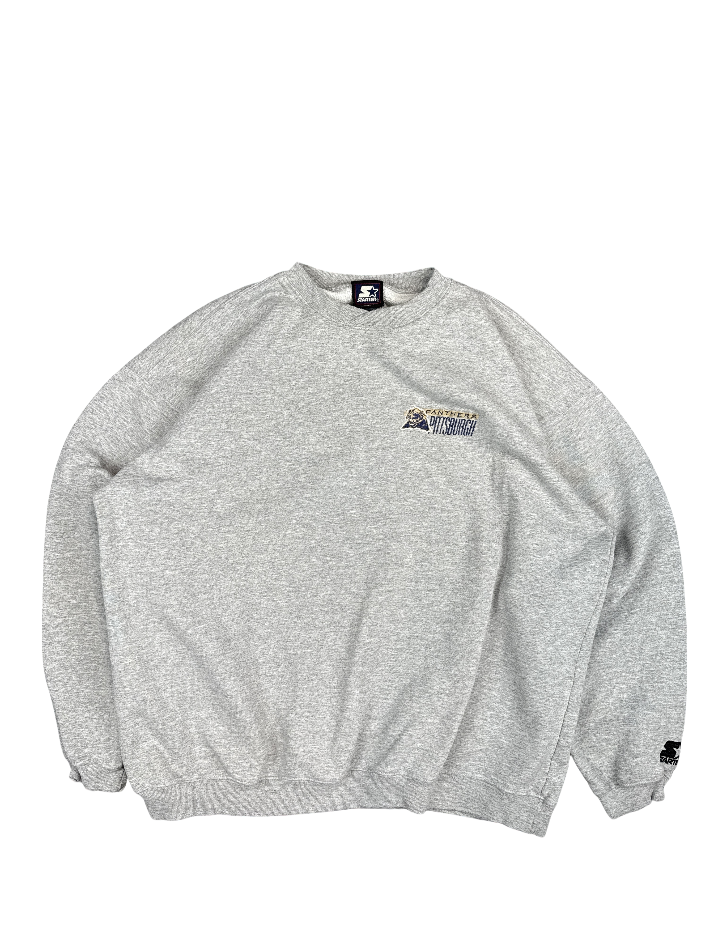 1990s Starter Pittsburgh Panthers Crewneck Sweatshirt (2XL)