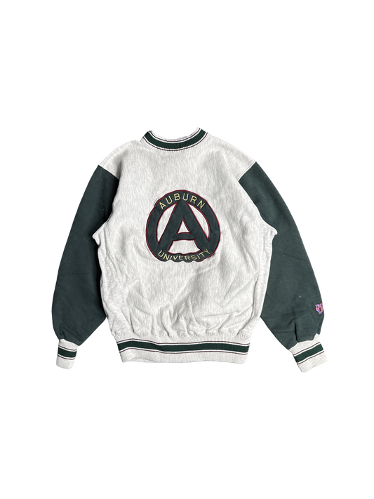 Auburn University Pro Weave Crewneck Sweatshirt (S)