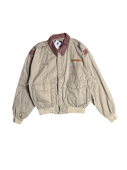 Avirex Type A-2 10th Bombardment Group Military Jacket (L)