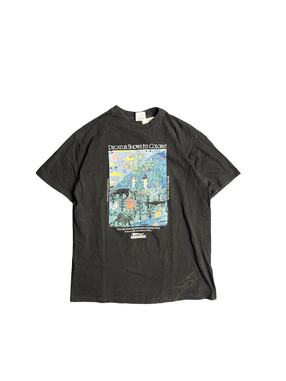 1990s Hanes Decatur Arts Festival Graphic Tee (L)
