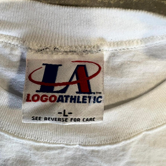 1990s NFL Logo Athletic Shield Graphic T-Shirt