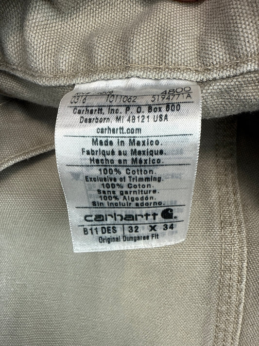 Carhartt Original Dungaree Fit Work Pants (32x34)