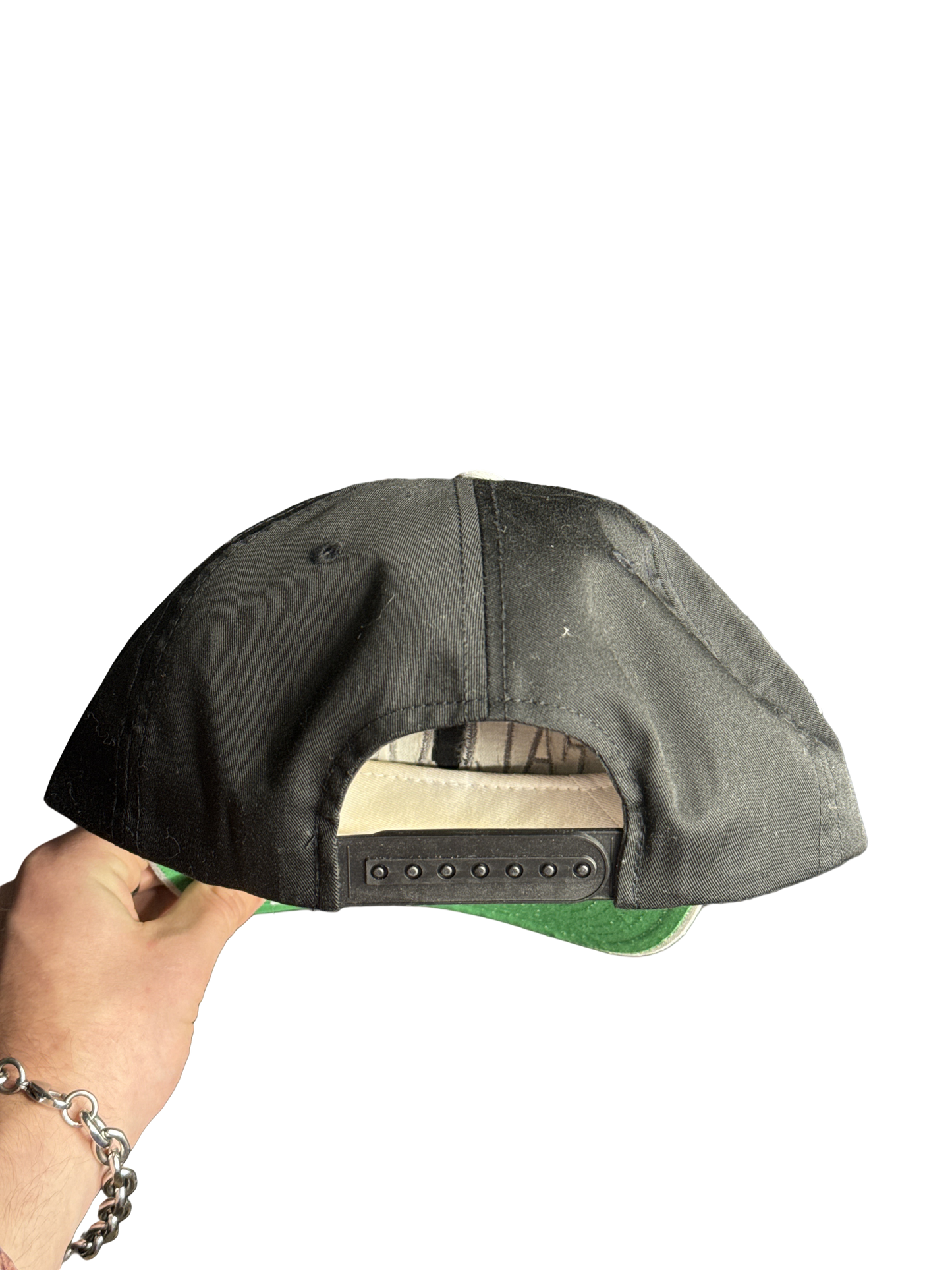 1990s Atlanta Falcons Script Snapback Hat (One Size)