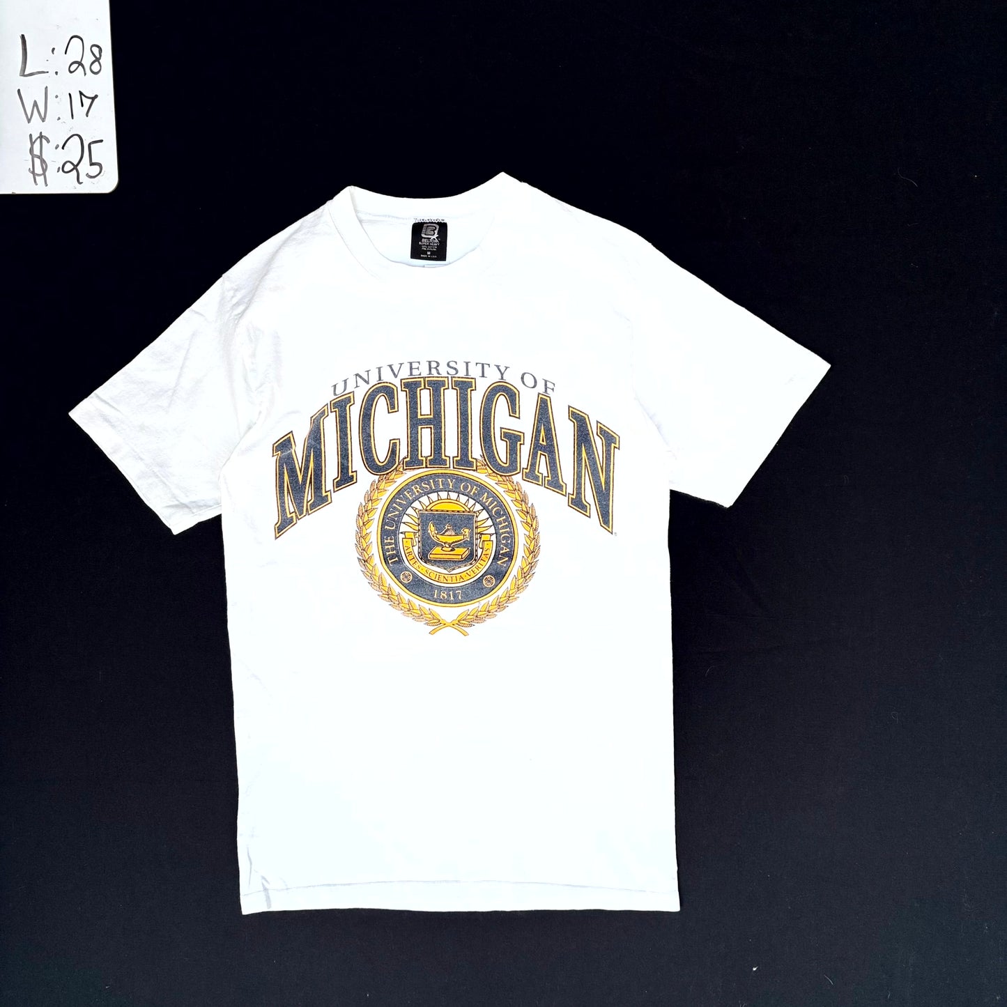 University of Michigan Collegiate Graphic Tee (M)