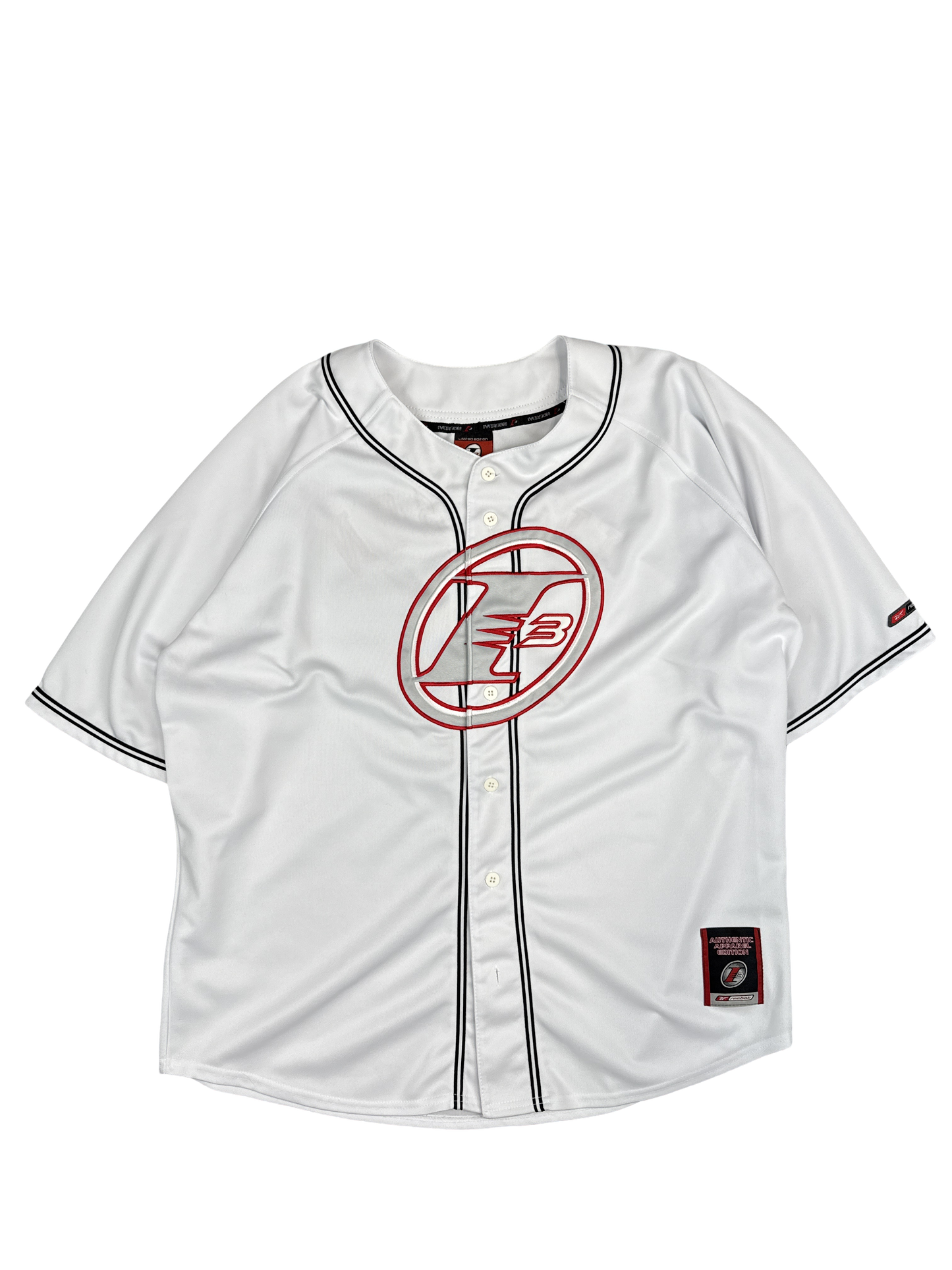 Reebok Iverson Limited Edition 3 Baseball Jersey (2XL)