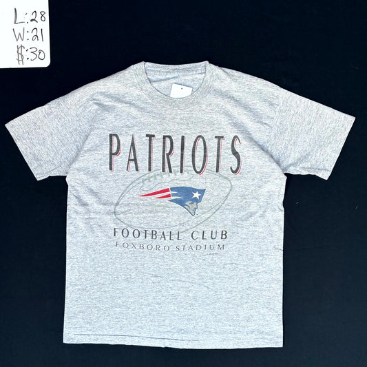 1990s Patriots Football Club Graphic Tee (L)