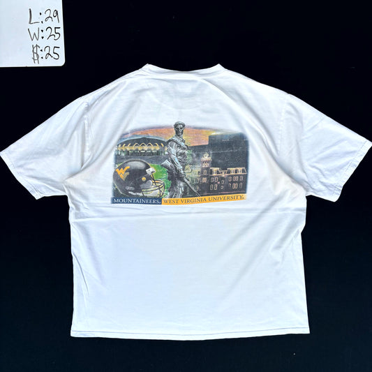 1990s West Virginia Mountaineers Graphic T-Shirt