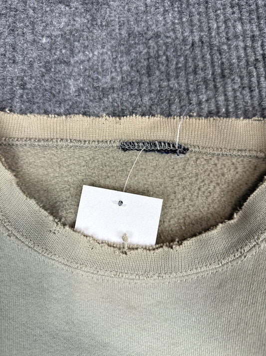 Oregon State University Distressed Crewneck Sweatshirt (L)