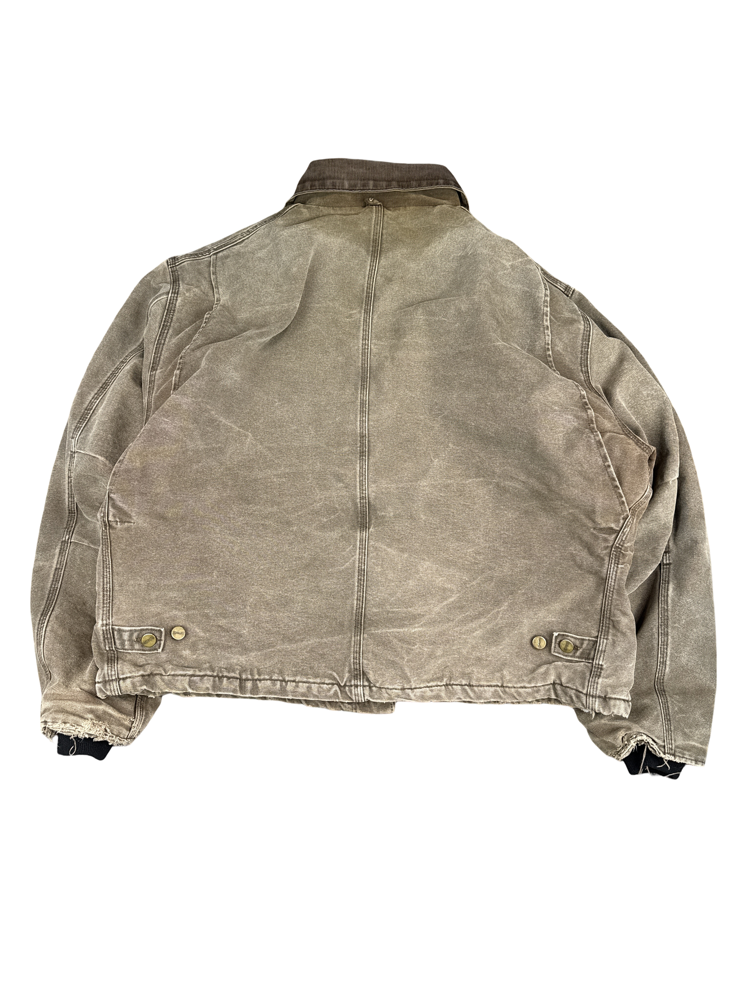 Vintage Carhartt Washed Duck Work Jacket (2XL)