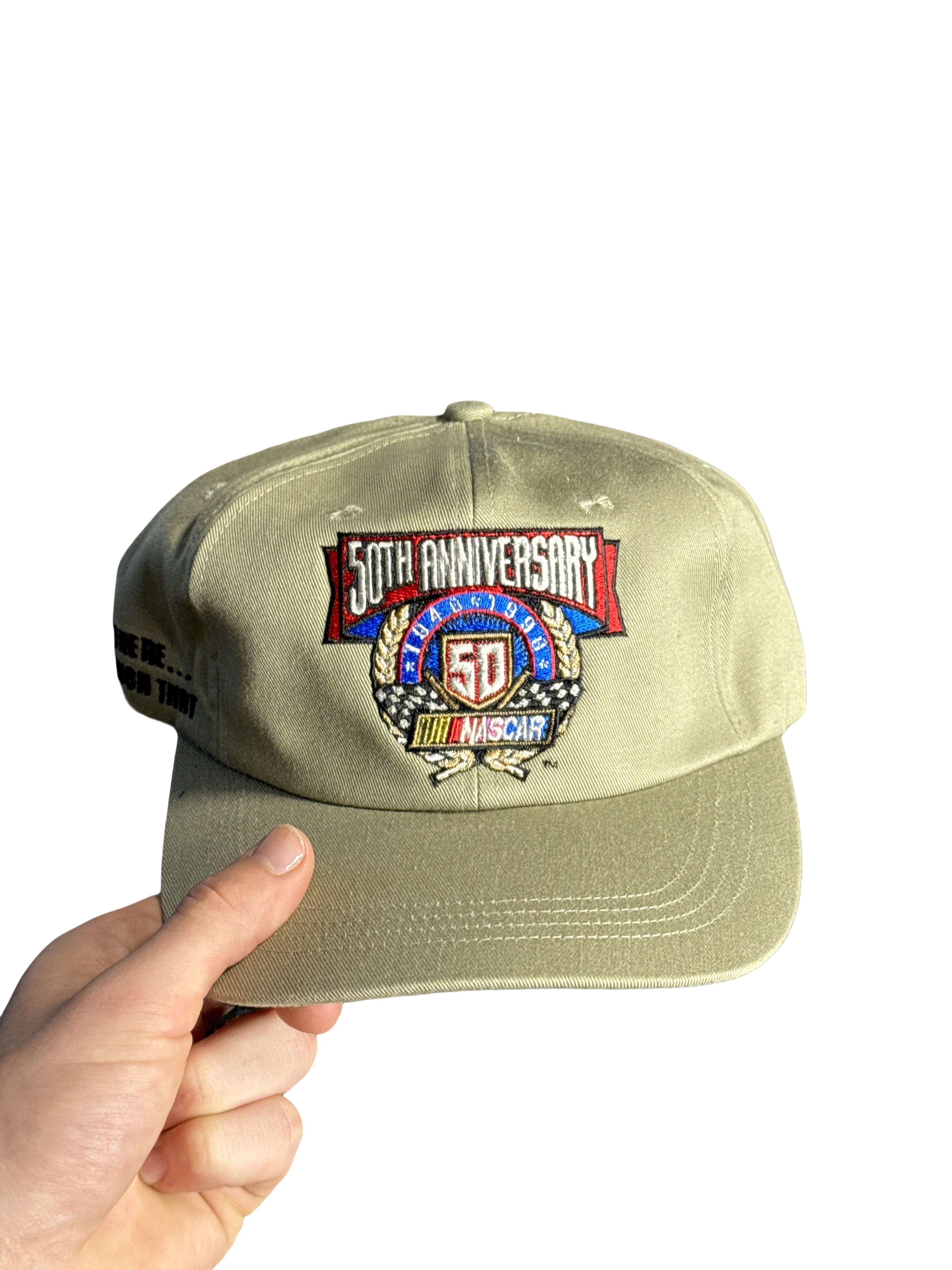 NASCAR 50th Anniversary Embroidered Hat (One Size)