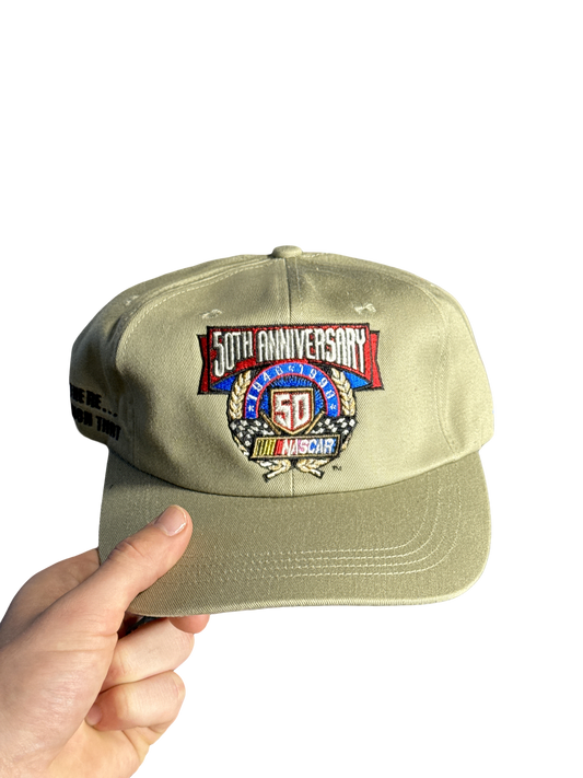 NASCAR 50th Anniversary Embroidered Hat (One Size)