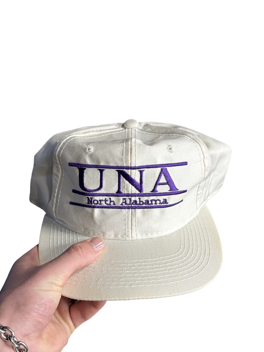 Vintage UNA North Alabama Snapback Hat (One Size)