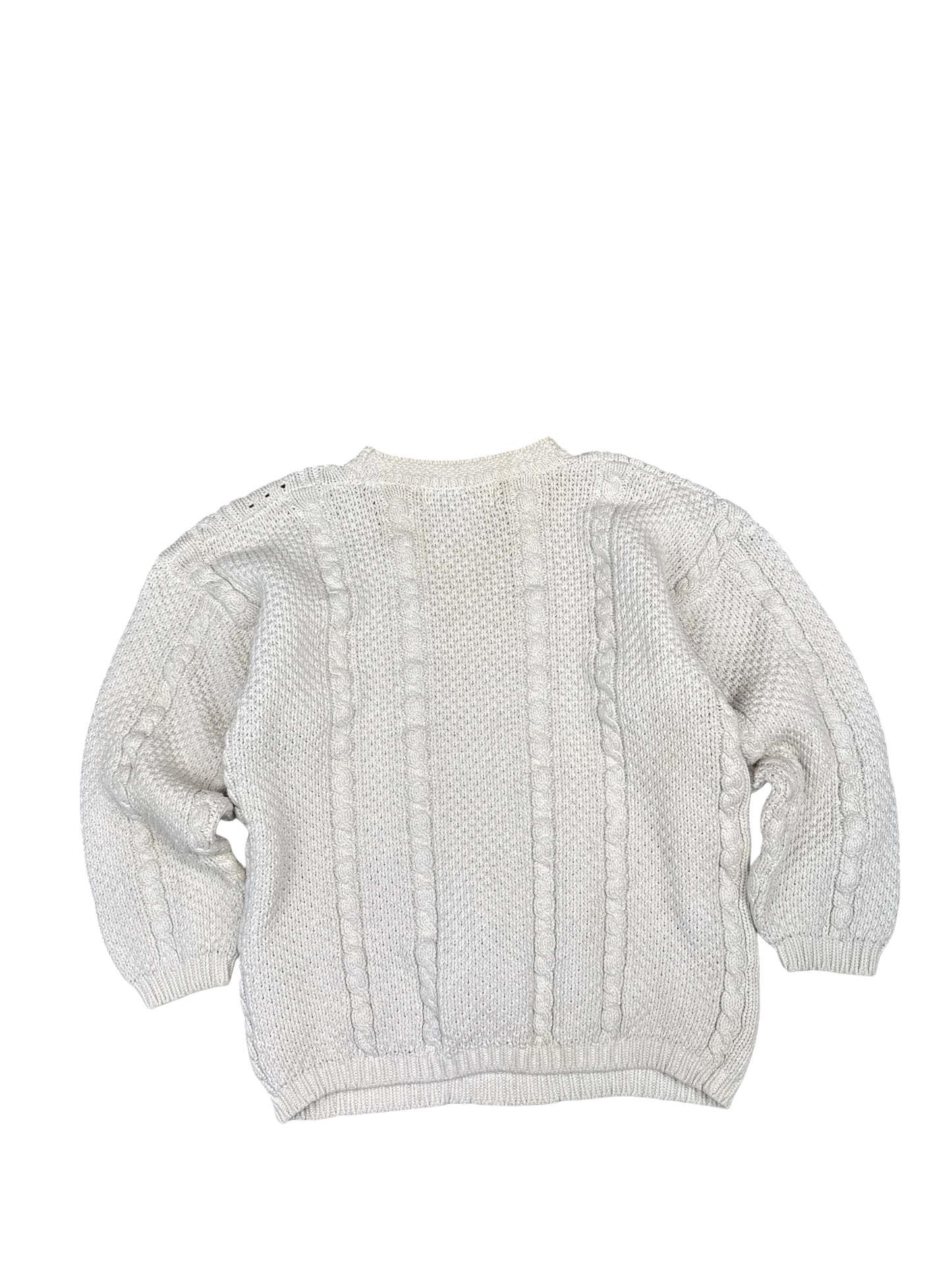 1980s Forenza Cable Knit Sweater (M)